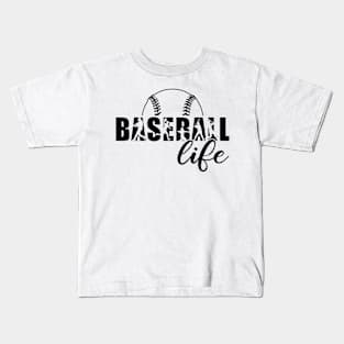 Baseball Player Shirt Kids T-Shirt